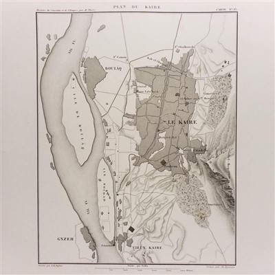 Lot 512 - Dufour (Auguste-Henri). Atlas de l'histoire du Consulat at de L'Empire, 1859