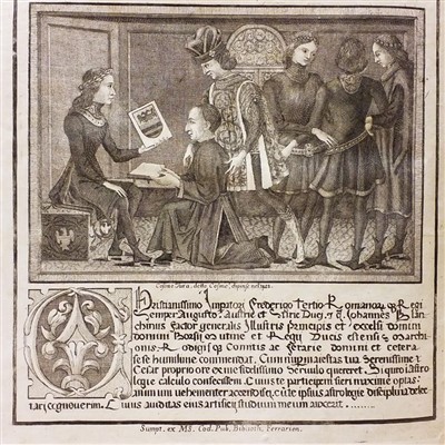 Lot 513 - Mencke (Frédéric-Othon). Historia vitae et in literas meritorum Angeli Politiani..., 1736
