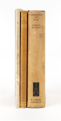 Lot 415 - Blunden (Edmund). Masks of Time, Beaumont Press, 1925