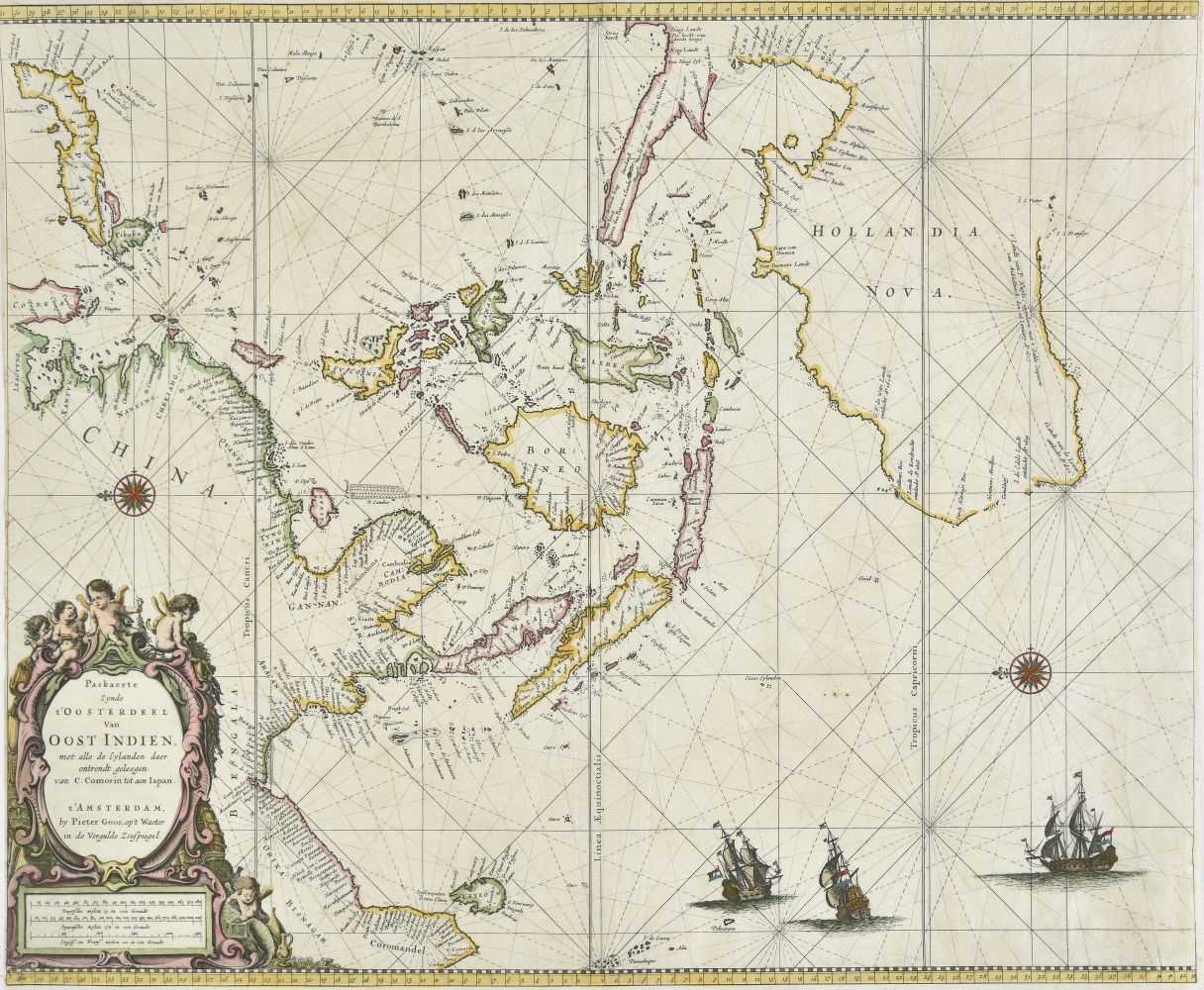 Lot 9 - Autralasia. Goos (Pieter), Australia and the East Indies, [1666]