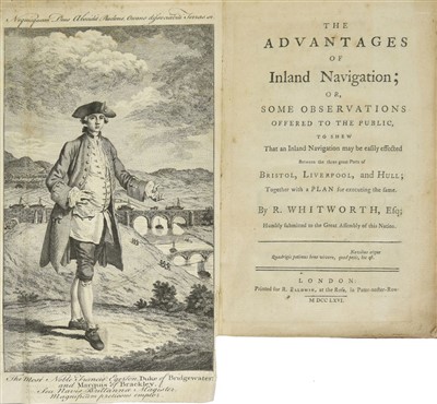 Lot 198 - Whitworth (Richard). The Advantages of Inland Navigation, 1st edition, 1766