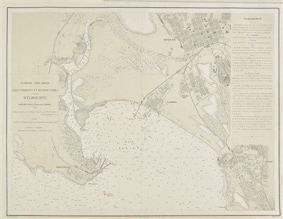Lot 6 - Australia. Depot de la Marine, Baie D'Hobson..., 1866