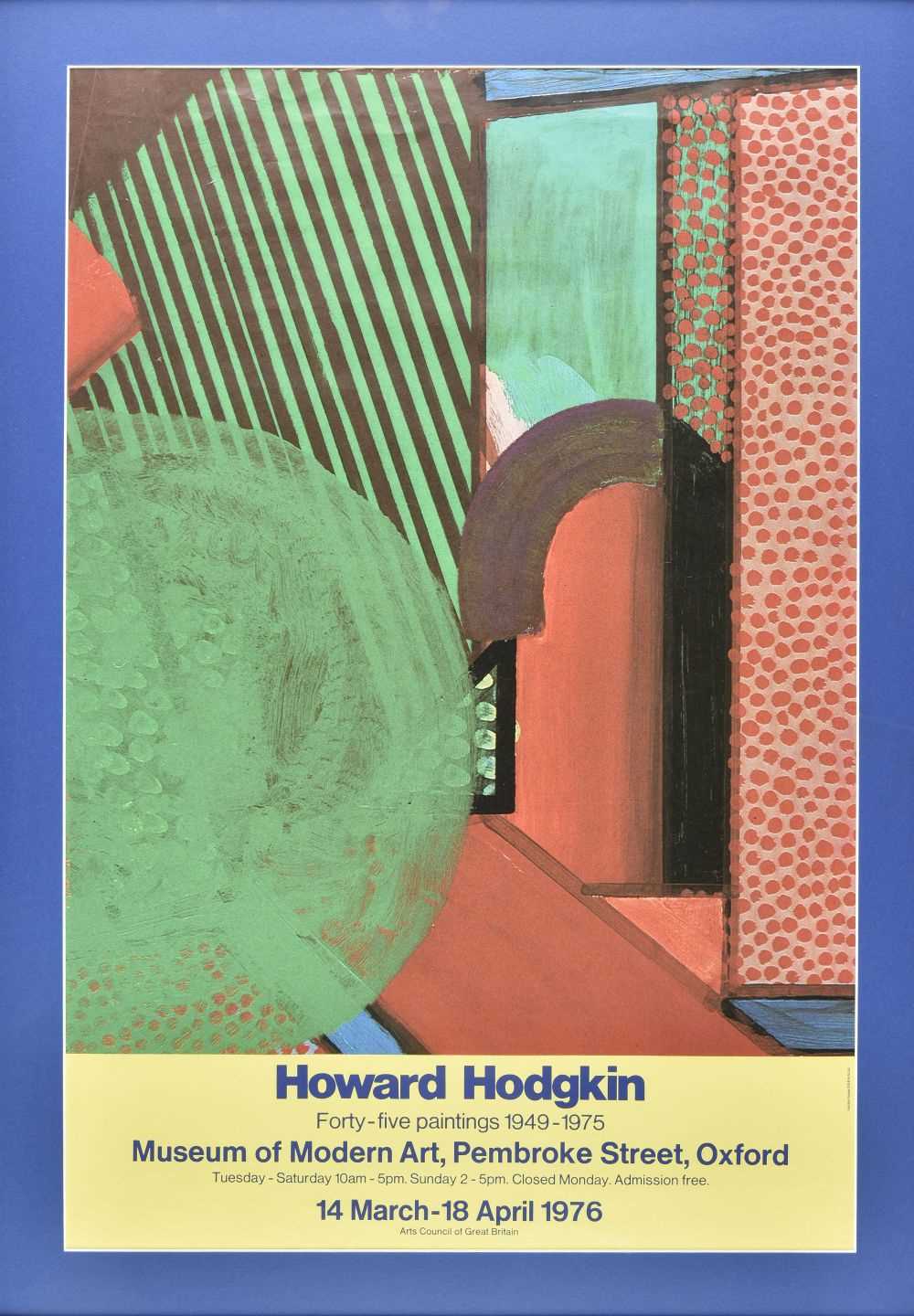 Lot 397 - Hodgkin (Howard, 1932-2017). Forty-Five Paintings 1949-1975, Museum of Modern Art, 1976