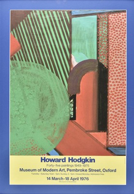 Lot 397 - Hodgkin (Howard, 1932-2017). Forty-Five Paintings 1949-1975, Museum of Modern Art, 1976