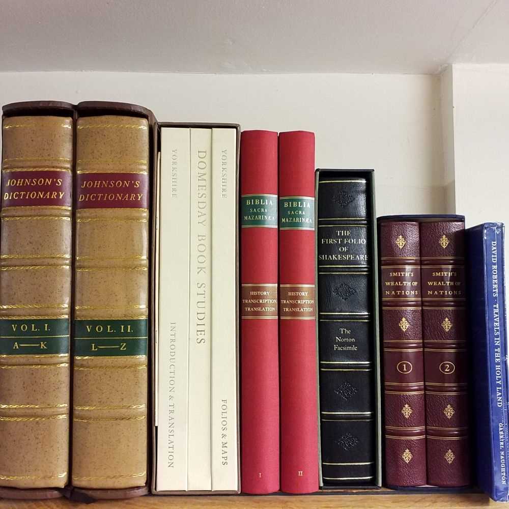 Johnson (Samuel). A Dictionary of the English Language:..., 2 volumes...