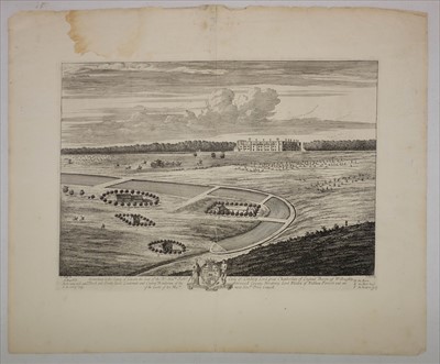 Lot 124 - Topographical views. A mixed collection of twenty-five views and plans, mostly 18th & 19th century