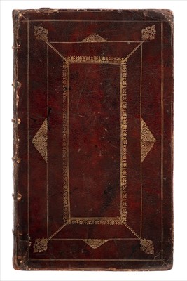 Lot 242 - Philips (Katherine). Poems, 1669, contemporary red goatskin gilt