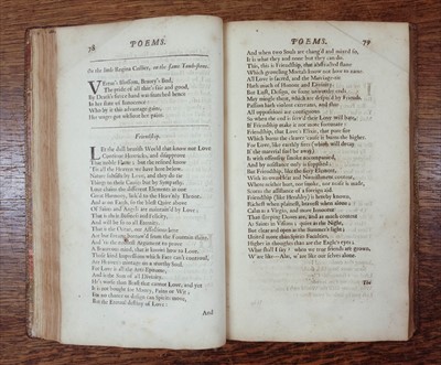 Lot 242 - Philips (Katherine). Poems, 1669, contemporary red goatskin gilt