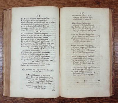 Lot 242 - Philips (Katherine). Poems, 1669, contemporary red goatskin gilt