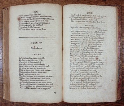 Lot 242 - Philips (Katherine). Poems, 1669, contemporary red goatskin gilt