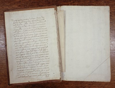 Lot 217 - Plowden (Edmund). 1578. Les Commentaries, 2 parts, 1578-84