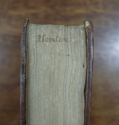 Lot 217 - Plowden (Edmund). 1578. Les Commentaries, 2 parts, 1578-84