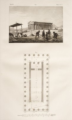 Lot 349 - Stuart (James & Revett, Nicholas).  Les Antiquities d'Athenes, 4 volumes, Paris, 1808-1822