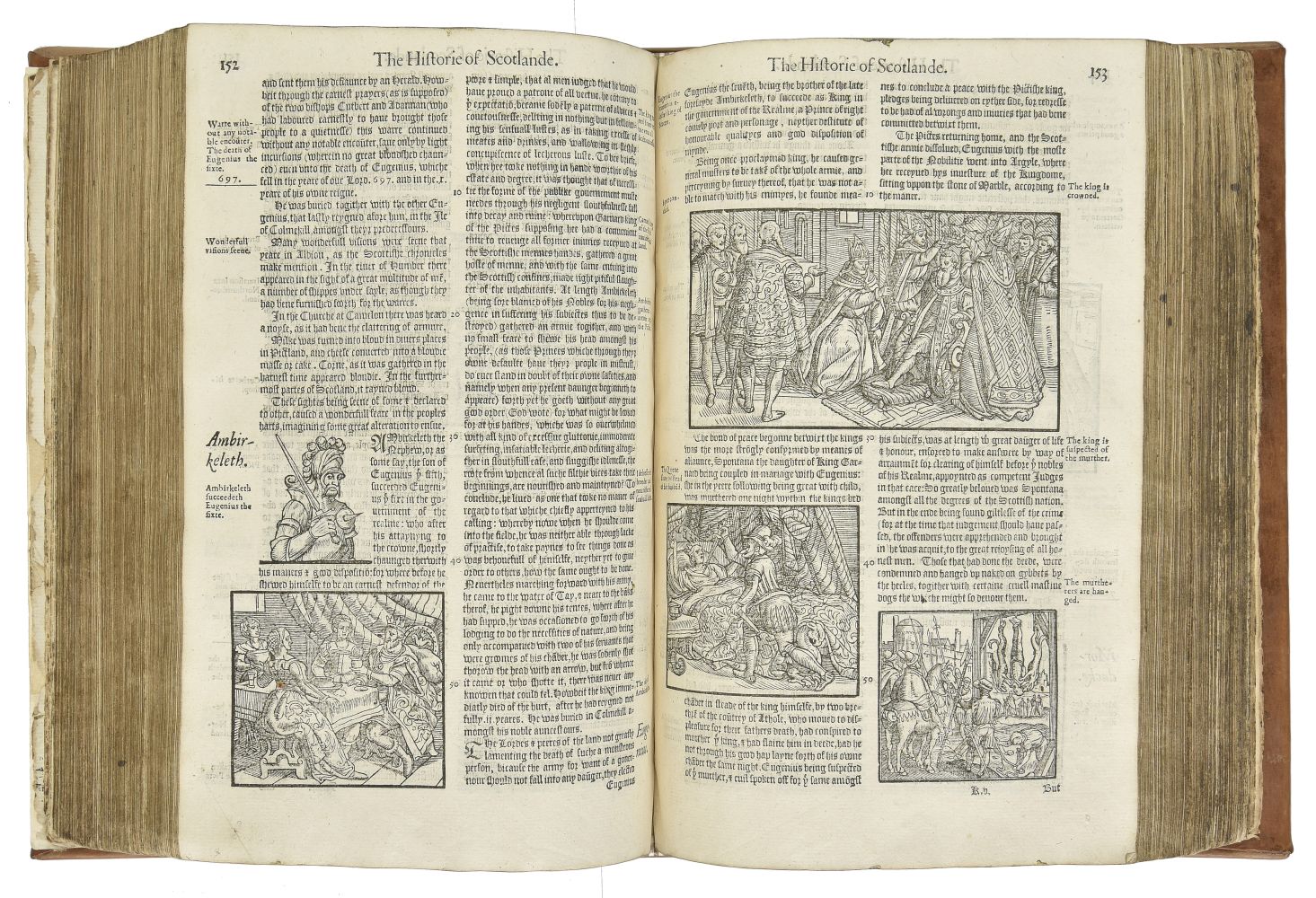 Lot 209 - Holinshed (Raphael). Chronicles, 1st edition,