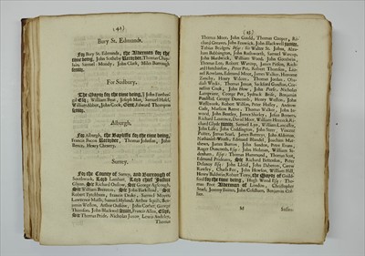 Lot 206 - Commonwealth of England. Sammelband of acts from the Second Protectorate Parliament, 1656-7