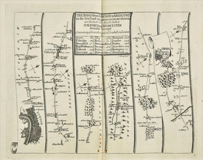 Lot 174 - Senex (John). An Actual Survey of all the principal Roads..., 1719