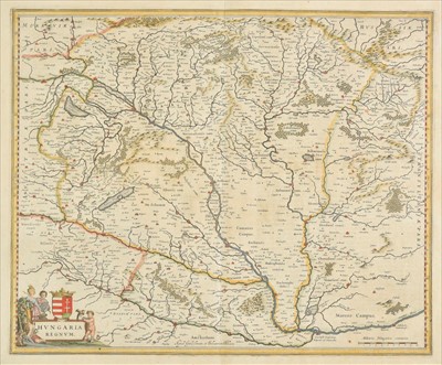 Lot 44 - Hungary. Blaeu (Johannes), Hungaria Regnum, circa 1644