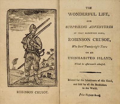Lot 561 - Defoe (Daniel). The Wonderful Life of Robinson Crusoe, 1794