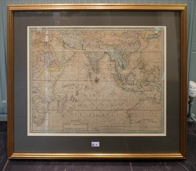 Lot 48 - Indian Ocean.  Valentijn (F.),  Tabula Indiae Orientalis..., circa 1726