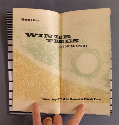 Lot 718 - Cox (Morris). Winter Trees, Gogmagog Press, 1977