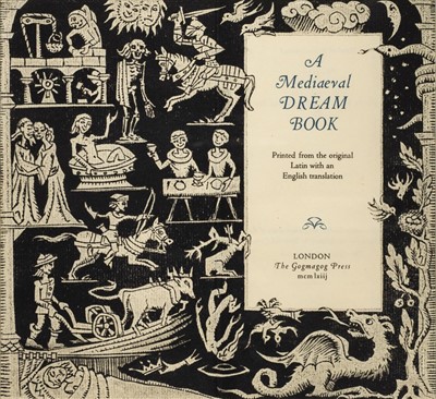 Lot 709 - Cox (Morris). A Mediaeval Dream Book, Gogmagog Press, 1963