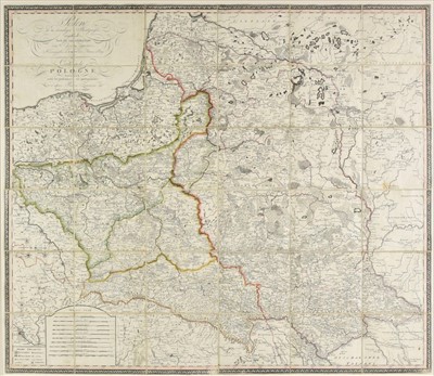 Lot 63 - Poland.  Rizzi-Zannoni (Giovanni Antonio). Polen..., Vienna, 1807