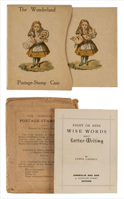Lot 610 - Dodgson (Charles Lutwidge, 'Lewis Carroll'). The Wonderland Postage Stamp Case, 1890 [but later]