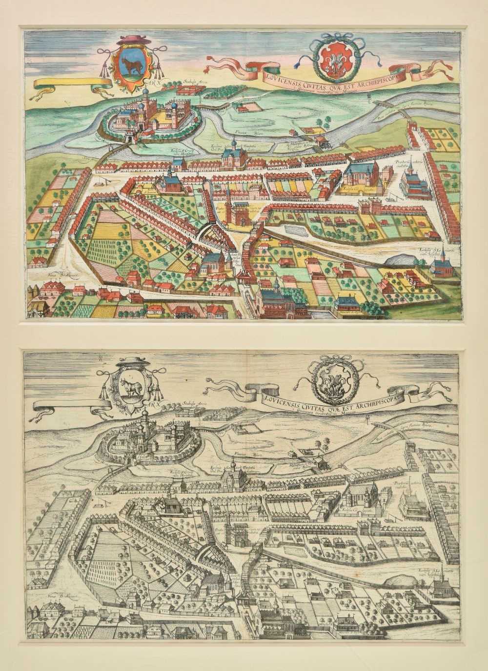 Lot 65 - Poland. Braun (Georg & Hogenberg Frans), Lovicensis Civitas, circa 1617