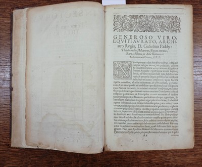 Lot 197 - Moffett (Thomas). Insectorum sive minimorum animalium theatrum, 1st edition, 1634