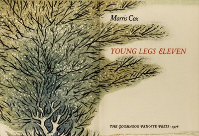 Lot 716 - Cox (Morris). Young Legs Eleven, Gogmagog Press, 1976