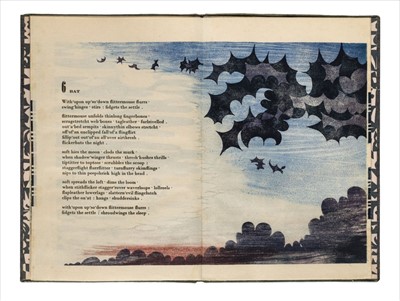 Lot 706 - Cox (Morris). 9 Poems from Nature, Gogmagog Press, 1959