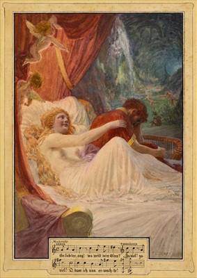 Lot 697 - Tilney (Frederick Colin, 1870-1951). Venus and Tannhauser, 1907