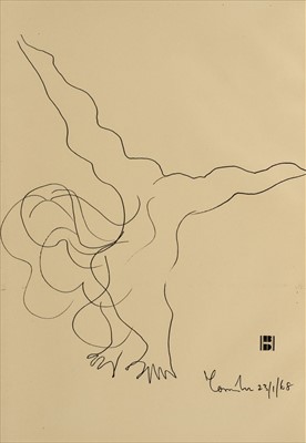 Lot 723 - Cox (Morris). Dancer. Original 'Blind' Drawings 1968, Gogmagog Photocopy Library, 1986