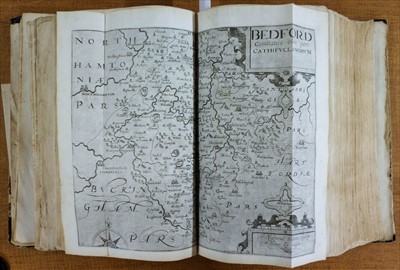 Lot 15 - Camden (William). Britain or a Chorographicall description..., 1610