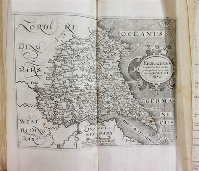 Lot 15 - Camden (William). Britain or a Chorographicall description..., 1610