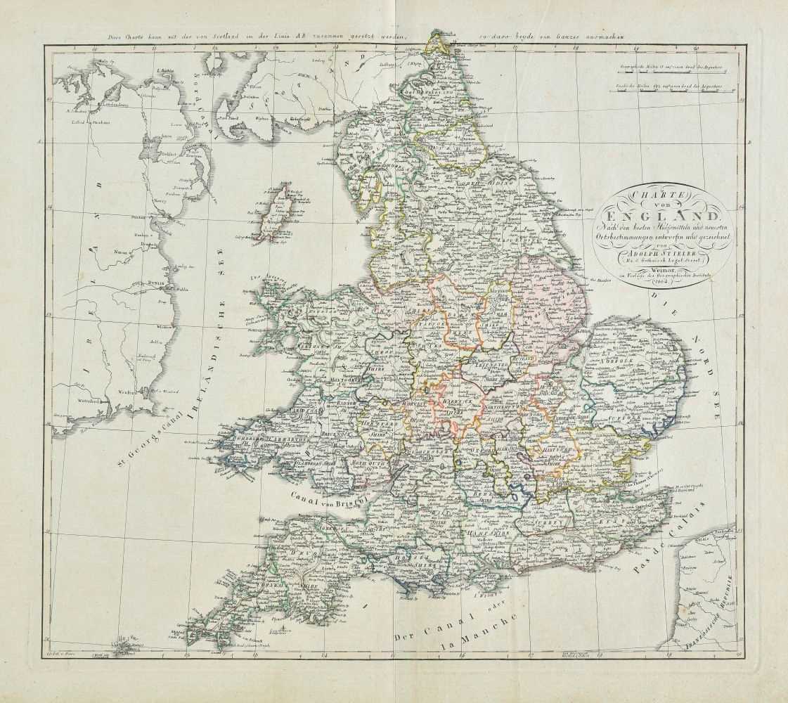 Lot 11 - British Isles. A collection of eighteen maps, mostly 18th & 19th century