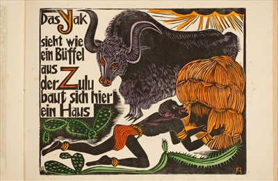 Lot 730 - Felixmüller (Conrad). ABC. Ein geschütteltes geknütteltes Alphabet, 1925