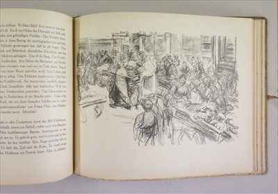 Lot 748 - Liebermann (Max). Hollandisches Skizzenbuch,1911, one of 500 copies