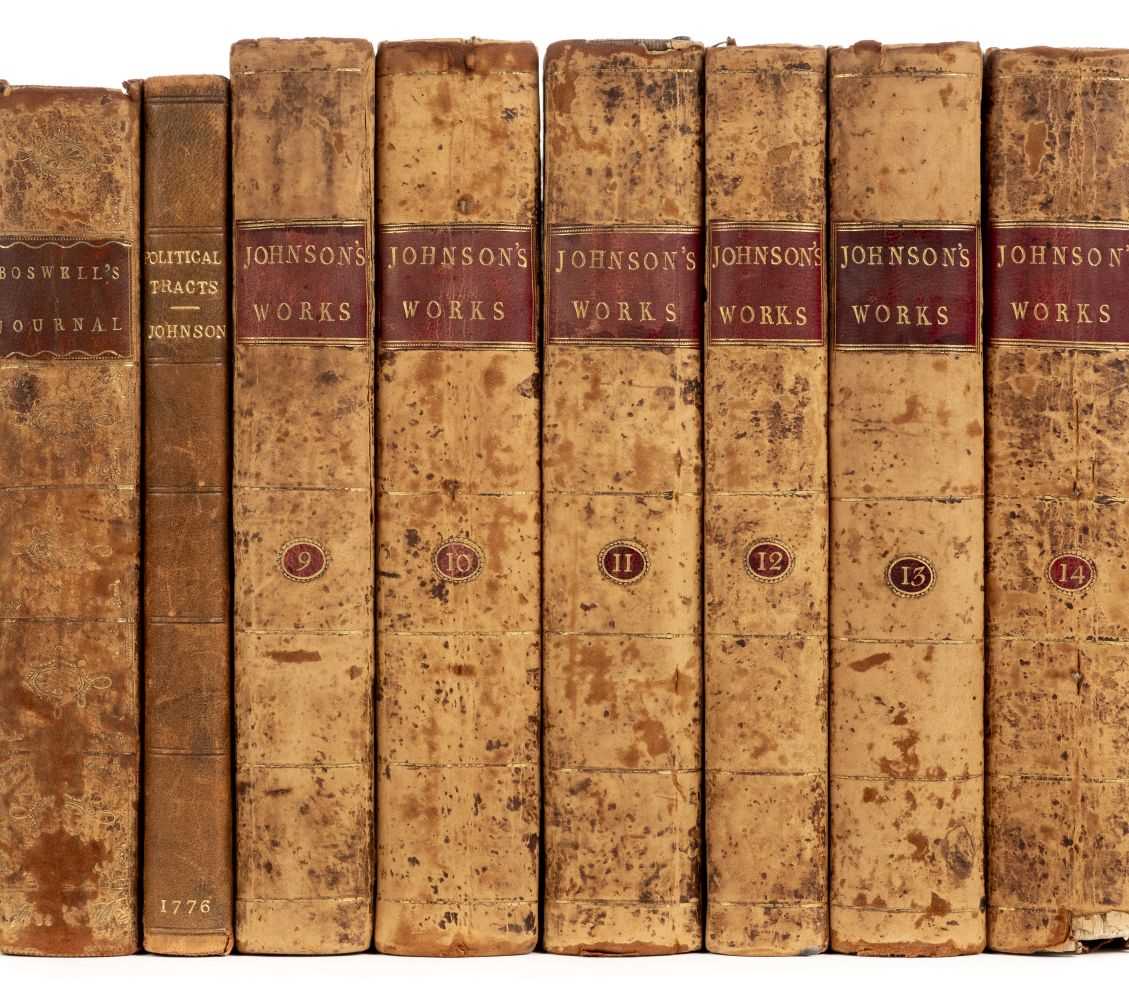 Lot 284 - Boswell (James). Tour to the Outer Hebrides, 1st edition, 1785, & other Johnsoniana