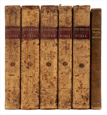 Lot 284 - Boswell (James). Tour to the Outer Hebrides, 1st edition, 1785, & other Johnsoniana