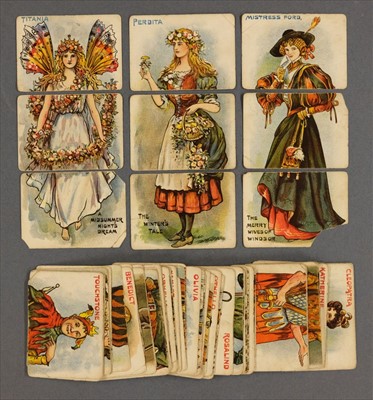 Lot 545 - Playing cards. Fairy Legend Misfitz, London: C.W. Faulkner & Co. Ltd., circa 1910