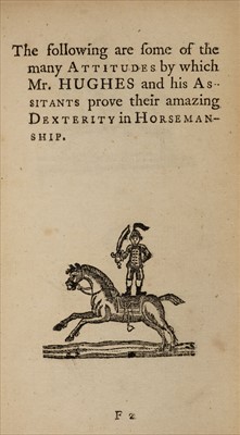 Lot 572 - Newbery (Francis, publisher). The Compleat Horseman, by Charles Hughes, 1st edition, 1772