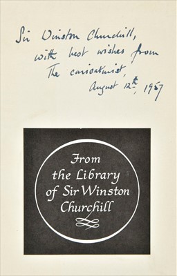 Lot 156 - Churchill (Winston Spencer). The Ayes and the Noes [by] Christopher Hollis & Cummings, 1957