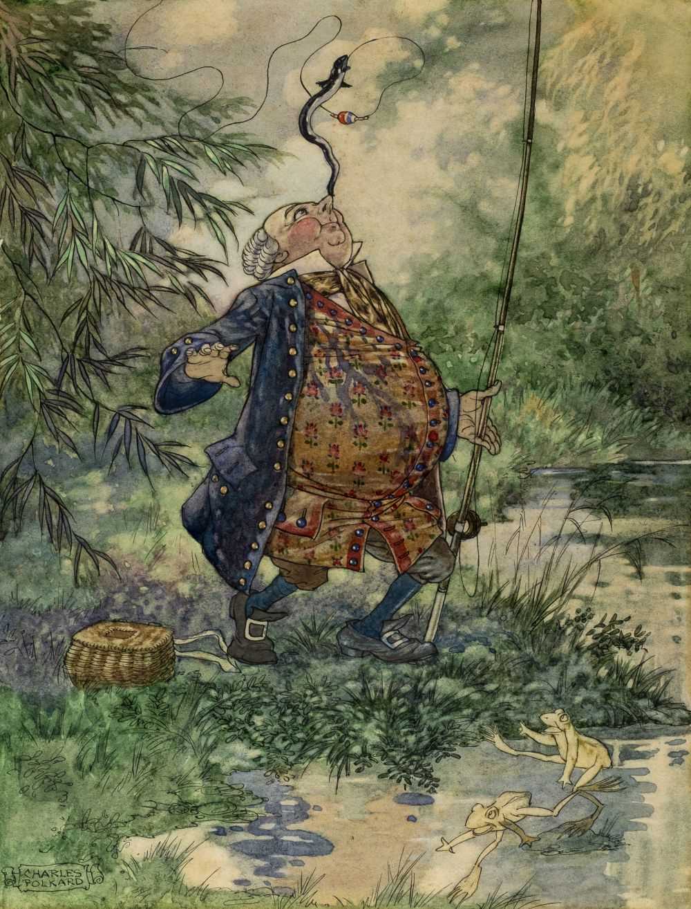 Folkard (Charles, 1878-1963). Yet You Balance an Eel on the End of Your Nose