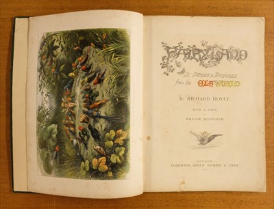 Lot 611 - Doyle (Richard). In Fairyland. A Series of Pictures from the Elf-World... , 1st edition, 1870