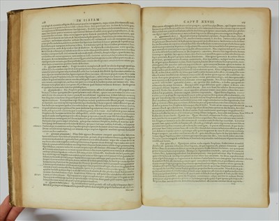 Lot 287 - Calvin (John). Commentarii in Isaiam Prophetam, [Geneva], 1583