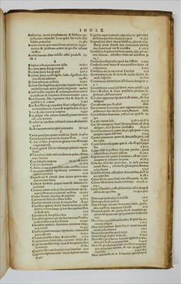 Lot 287 - Calvin (John). Commentarii in Isaiam Prophetam, [Geneva], 1583