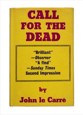 Lot 842 - Le Carre (John). Call for the Dead, 1st edition, 2nd impression, 1961