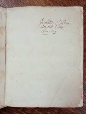 Lot 292 - Clifton (Richard). The Plea for Infants and Elder People, 1610