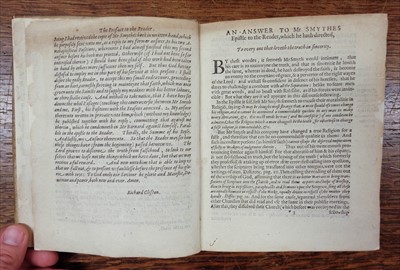 Lot 292 - Clifton (Richard). The Plea for Infants and Elder People, 1610